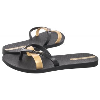 Japonki Kirei Fem 81805/AT156 Black/Gold (IP16-d) Ipanema