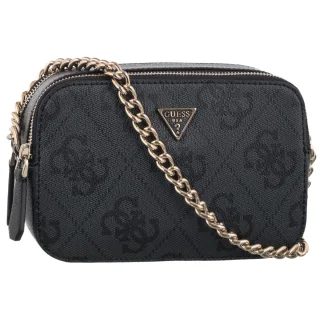 Torebka Listonoszka Noelle II Crossbody Camera HWSO96 72140 Coal Logo (GU857-b) Guess
