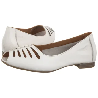 Baleriny Białe P7541-11/00-1 (MA1539-a) Maciejka